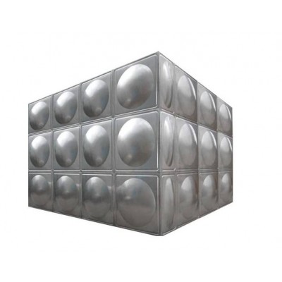 custom made stainless steel outdoor cube water tank